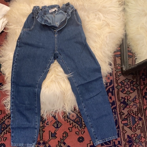 Zara paper bag denim - Picture 2 of 4